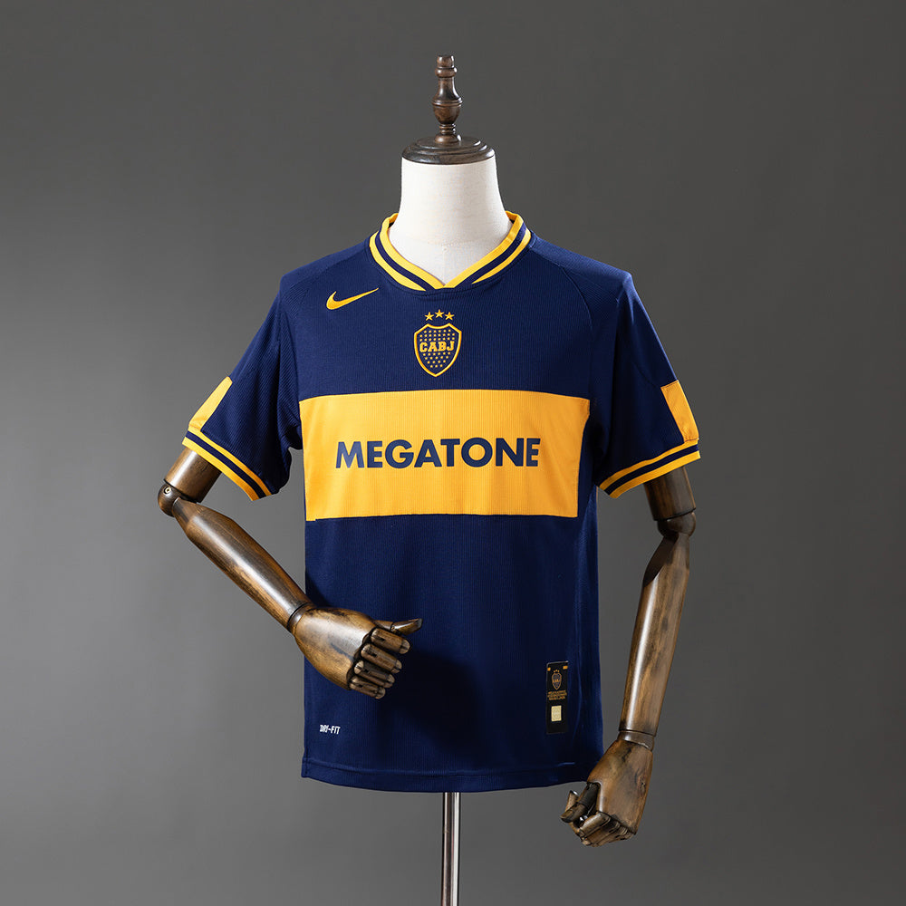 06/07 Boca Juniors Home Retro Jersey