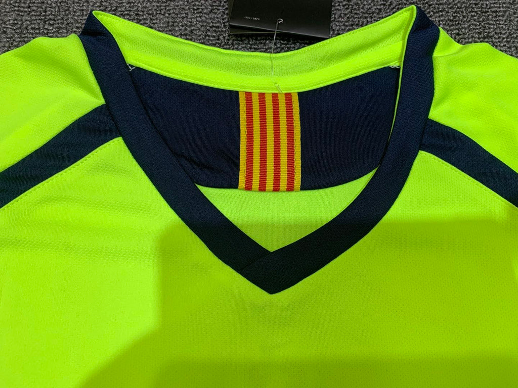 2005-06 Barcelona Away Long Sleeve Retro Jersey