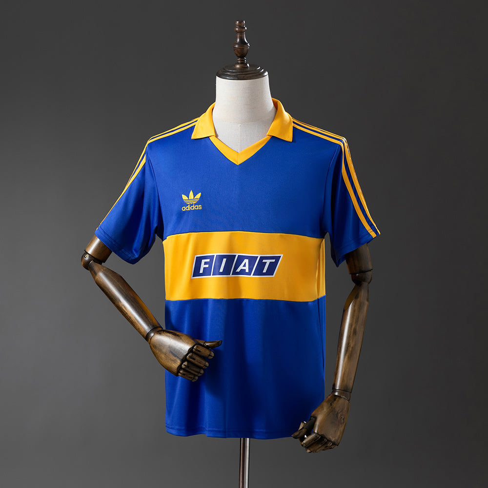 90/91 Boca Juniors Home Retro Jersey
