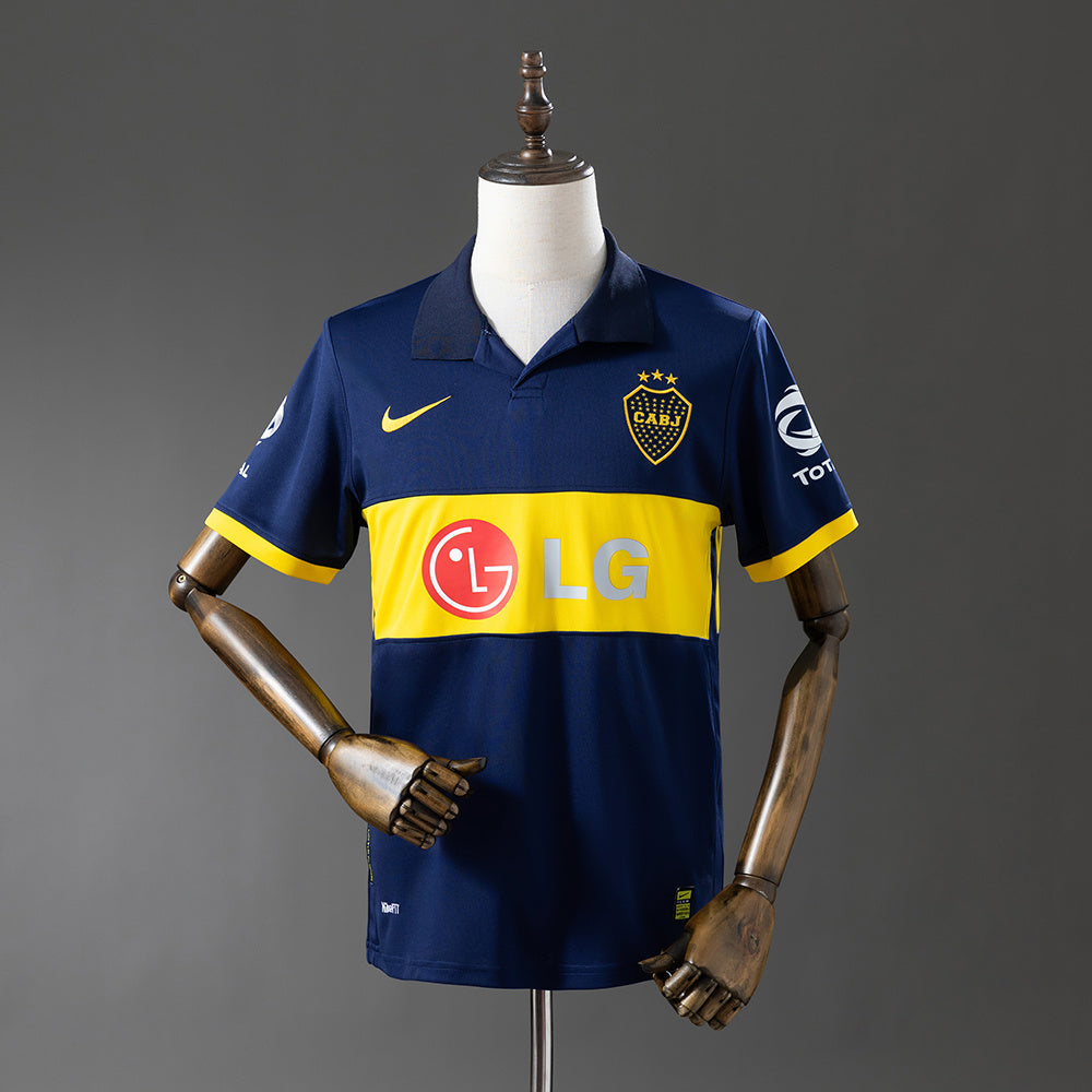 09/10 Boca Juniors Home Retro Jersey
