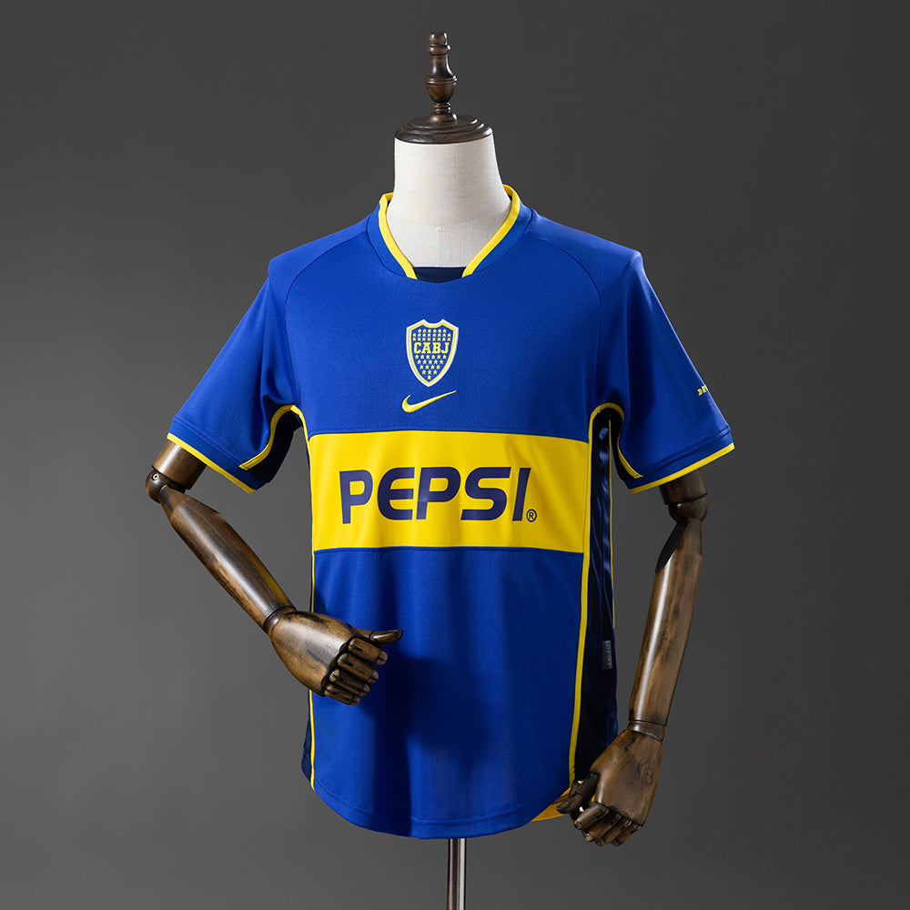 02/03 Boca Juniors Home Retro Jersey