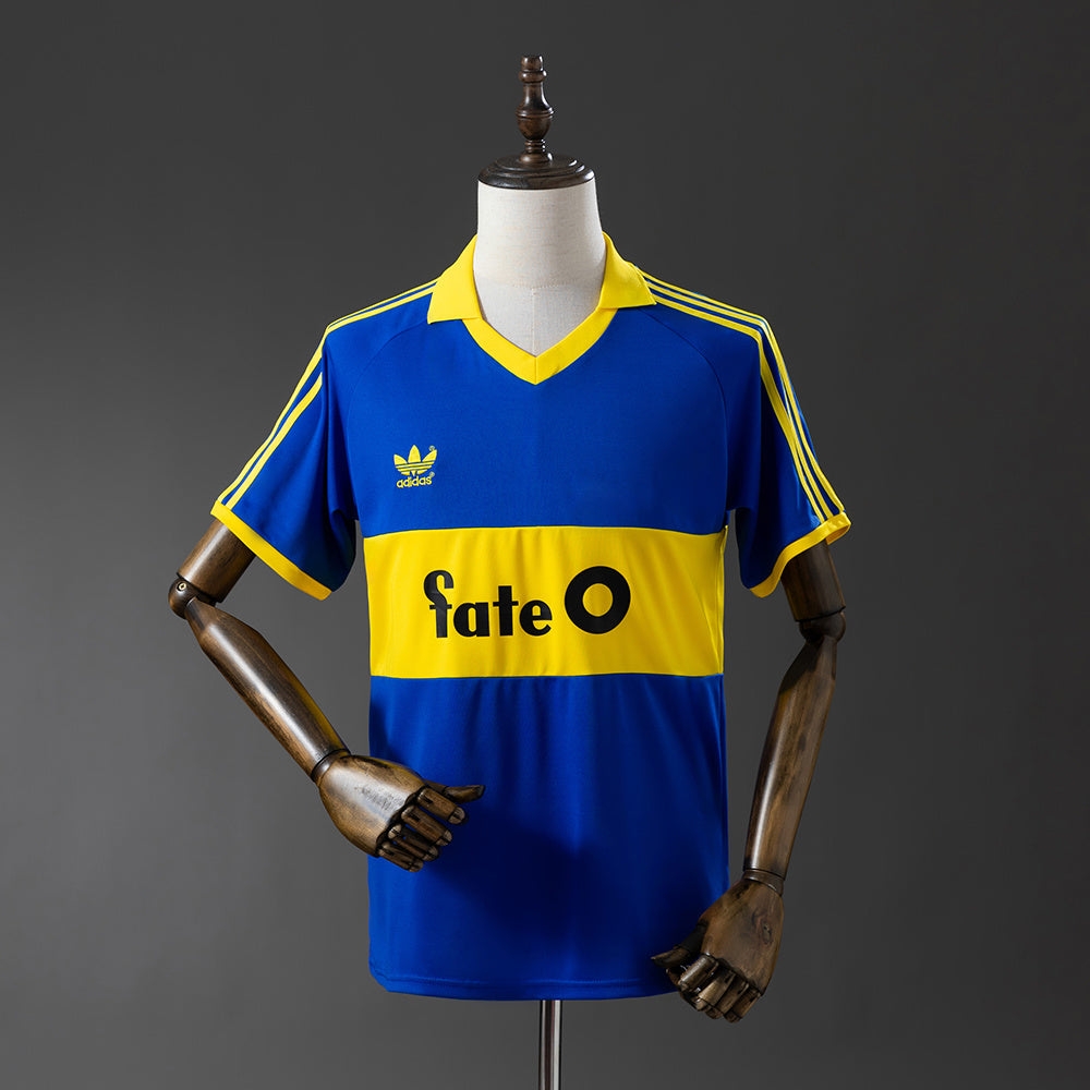 86/88 Boca Juniors Home Retro Jersey