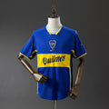 2001 Boca Juniors Home Retro Jersey