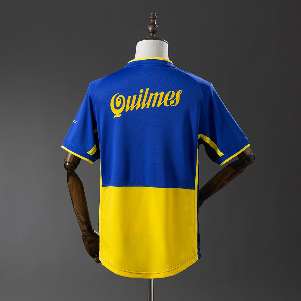2001 Boca Juniors Home Retro Jersey