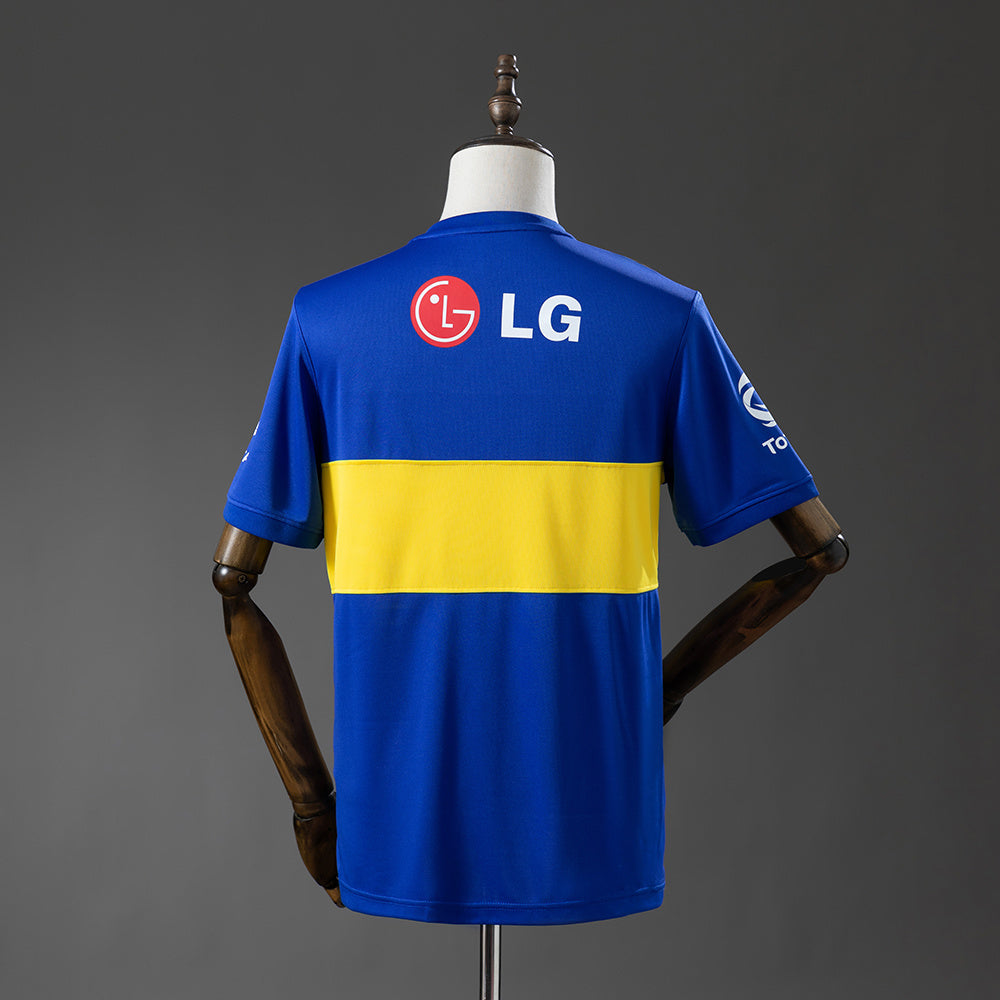 09/10 Boca Juniors Home Retro Jersey