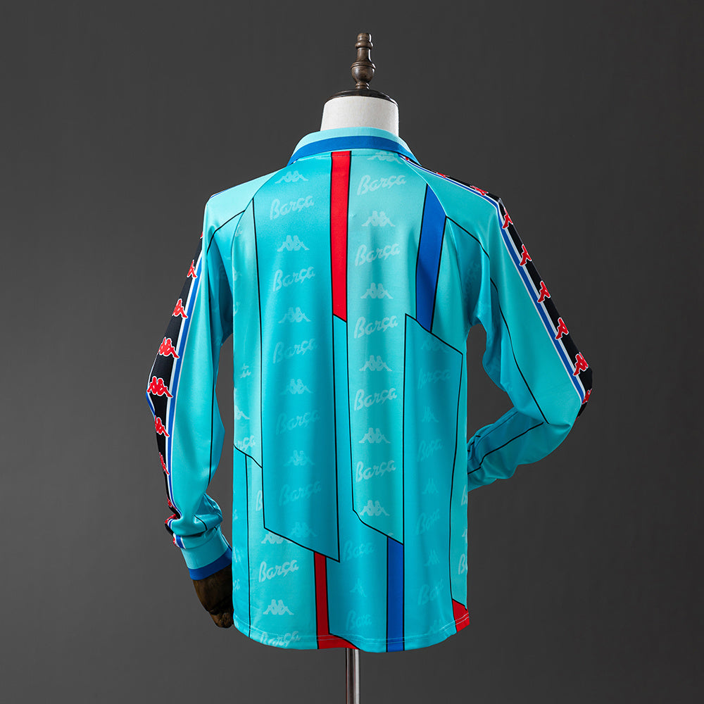 95/97 Barcelona Away Retro Long Sleeve Jersey