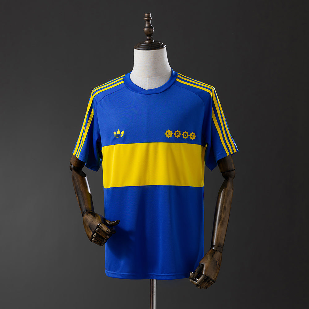 1981 Boca Juniors Home Retro Jersey