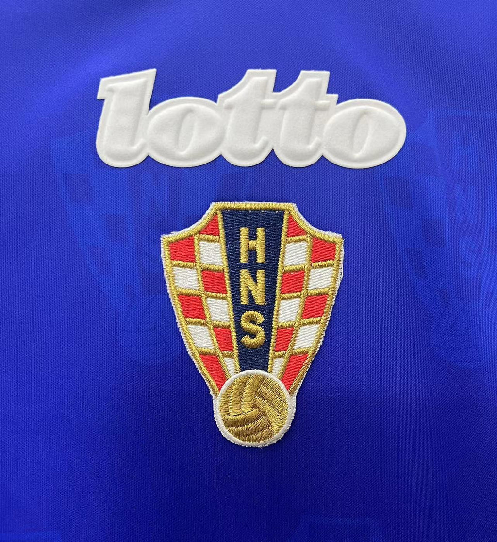 1998 Croatia Away Retro Jersey