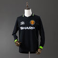 98/99 Manchester United Third Long Sleeve UEFA Champions League Retro Jersey