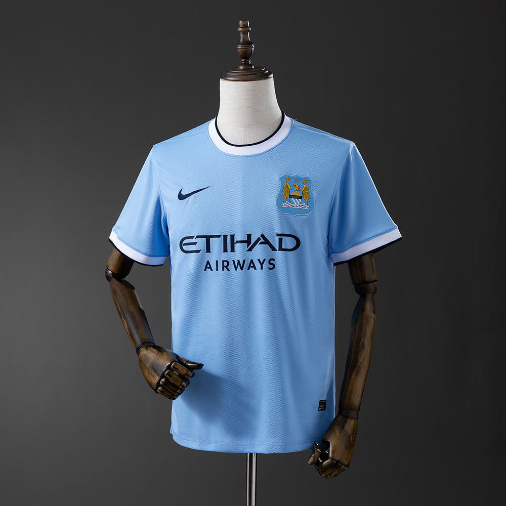 13/14 Manchester City Home Retro Jersey