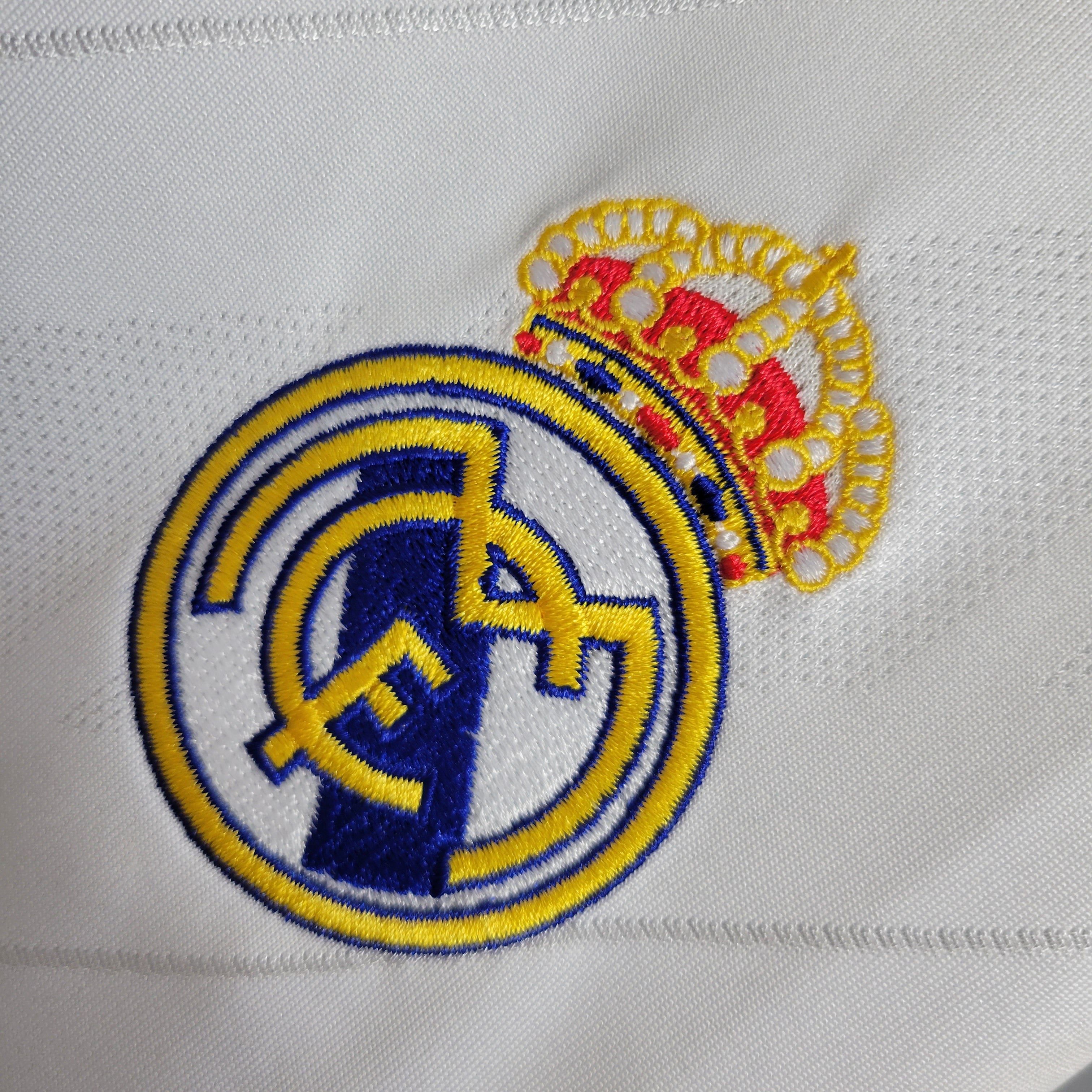 2017/18 Real Madrid Home Retro Jersey With Patches