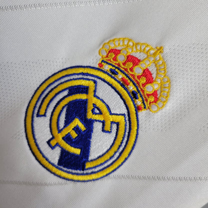 2017/18 Real Madrid Home Retro Jersey With Patches