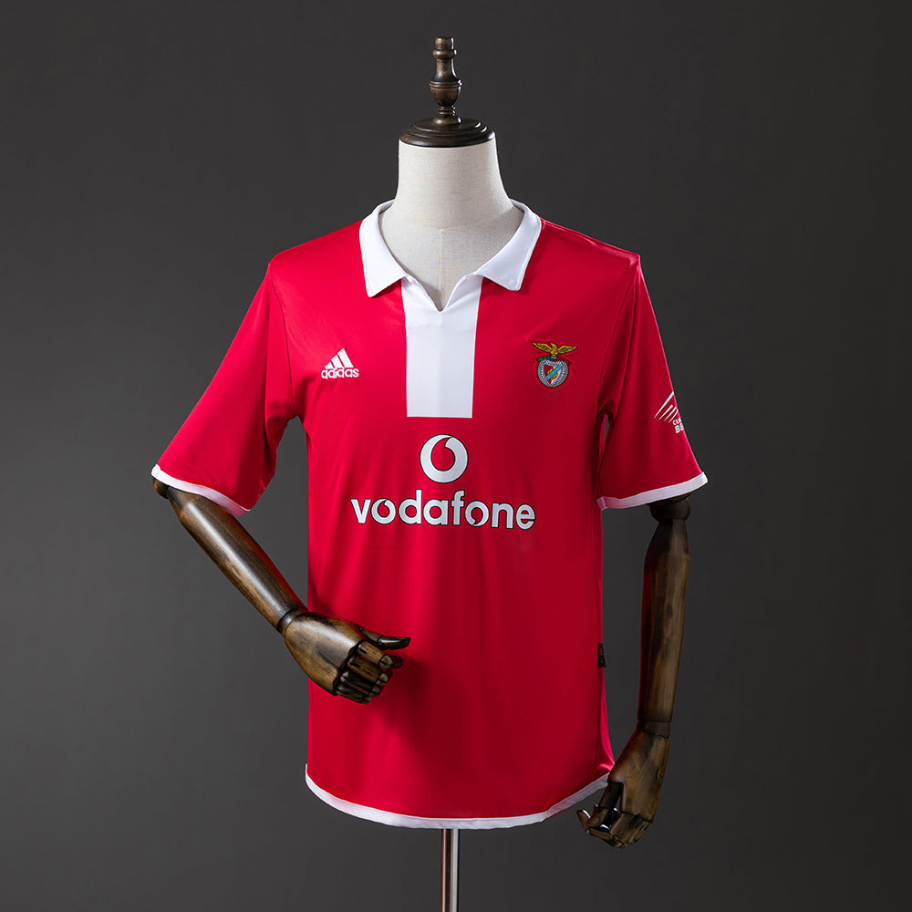 04/05 Benfica Home Retro Jersey