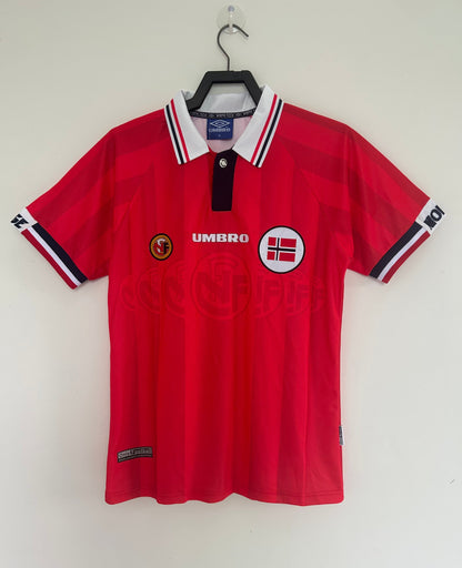 1998 Norway Home Retro Jersey