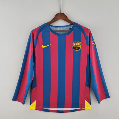 05/06 Barcelona Home Long Sleeve Jersey