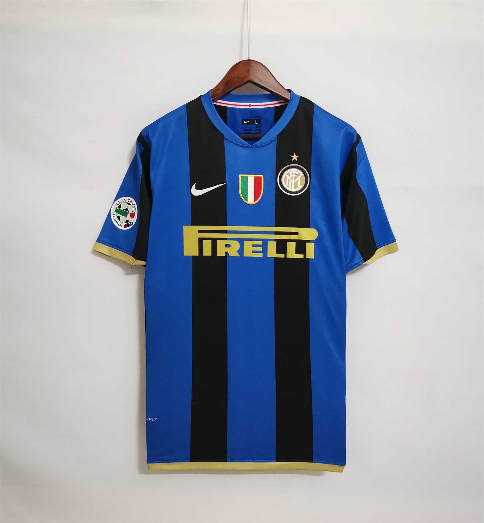 08/09 Inter Home Retro Jersey
