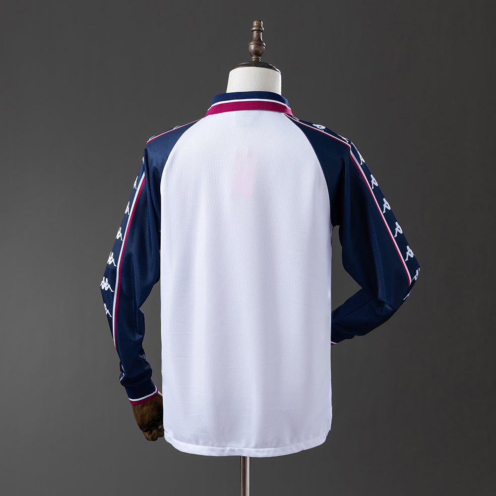 97/98 Manchester City Away Long Sleeve Retro Jersey