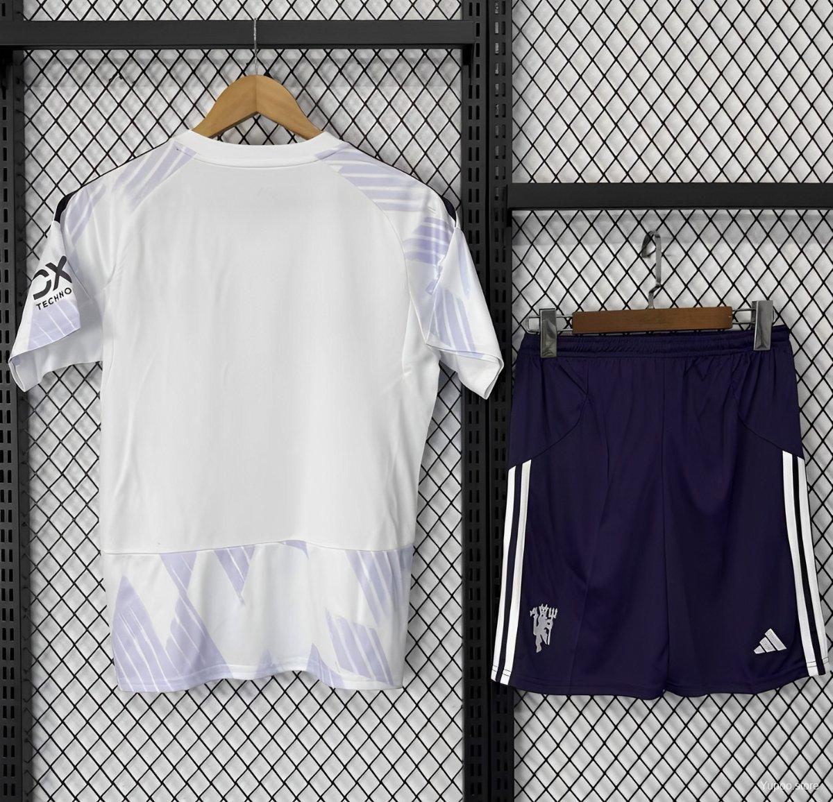 25/26 Kids Manchester United Away Kit
