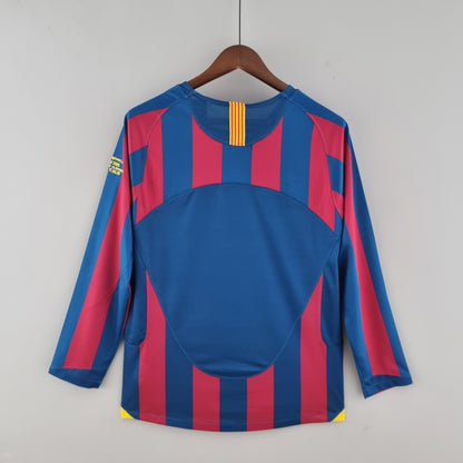 05/06 Barcelona Home Long Sleeve Jersey