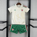 2026 World Cup Wales Away Kids Kit