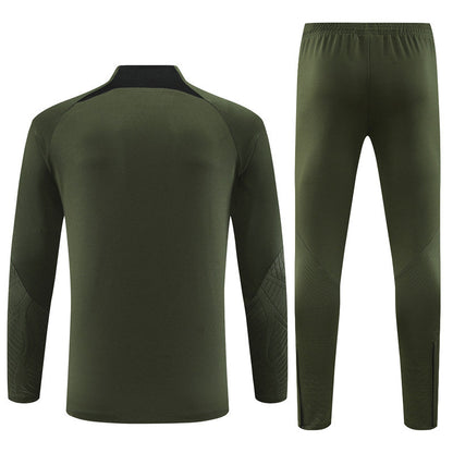 Barcelona Army Green Tracksuit