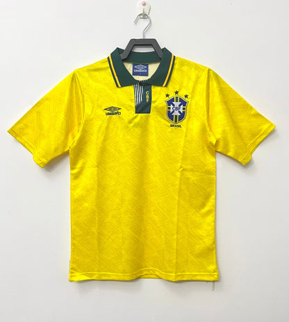 91/93 Brazil Home Retro Jersey