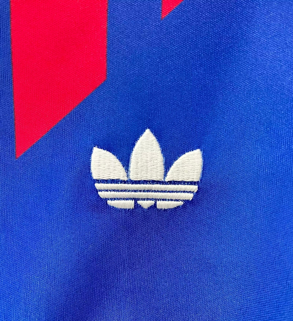 1990 France Home World Cup Retro Jersey
