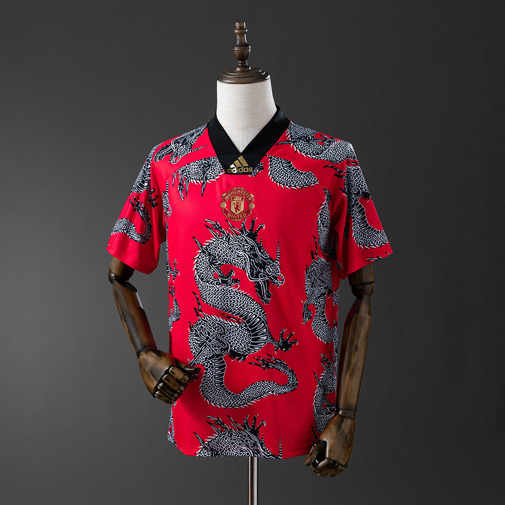 19/20 Manchester United Chinese Dragon Special Edition Retro Jersey