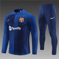 Barcelona Blue Color Camouflage Style Tracksuit