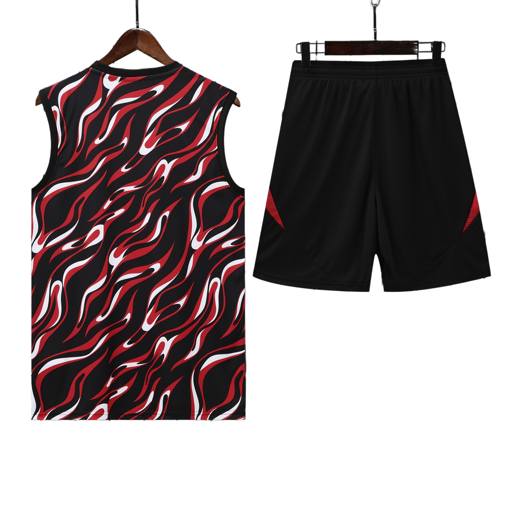 25/26 Manchester United Red Camouflage Vest Kit