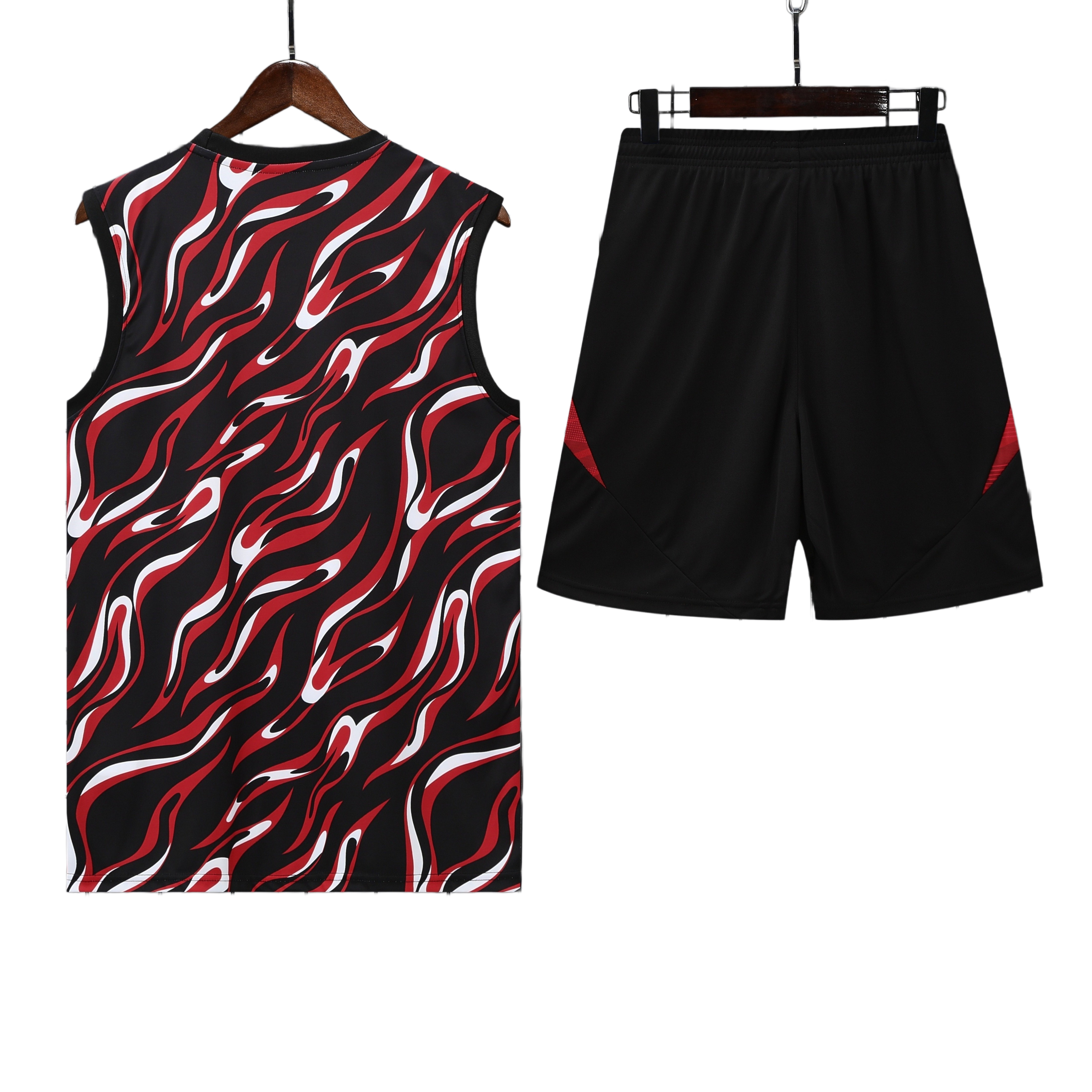 25/26 Manchester United Red Camouflage Vest Kit