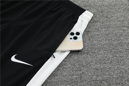 Paris Black Color Matching Tracksuit