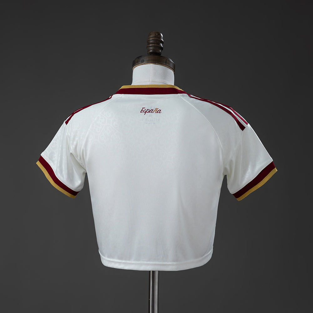 2026 Spain Away 2-Star Champions Edition Women’s Crop Jersey