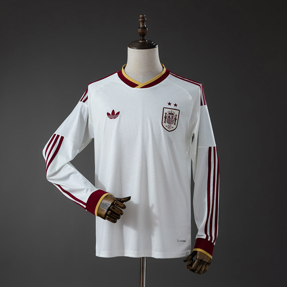 2026 Spain Away 2-Star Champions Edition Long Sleeves Jersey