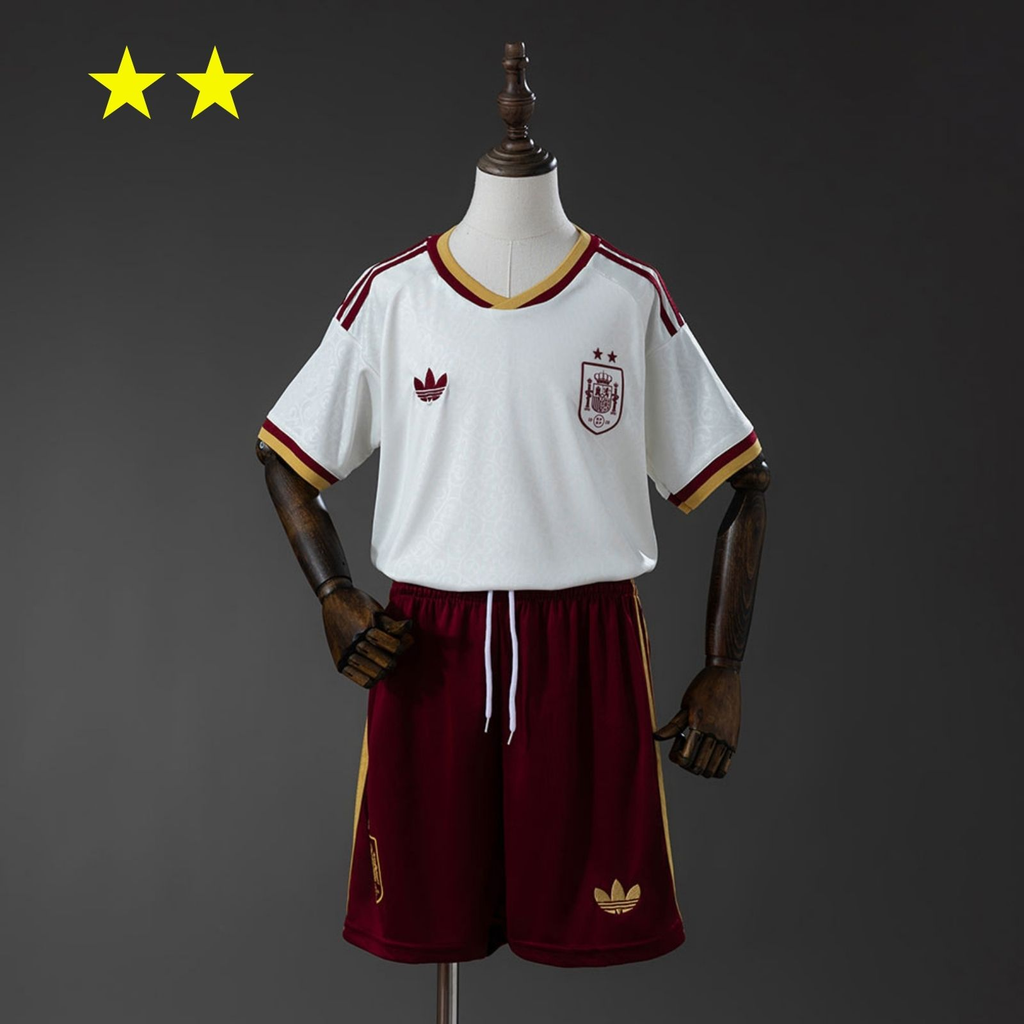 2026 Spain Away 2-Star Champions Edition Kids Kit