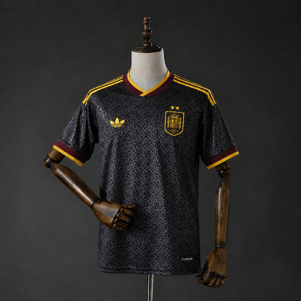 2026 Spain Special Edition 2-Star Champions Edition Jersey – Black