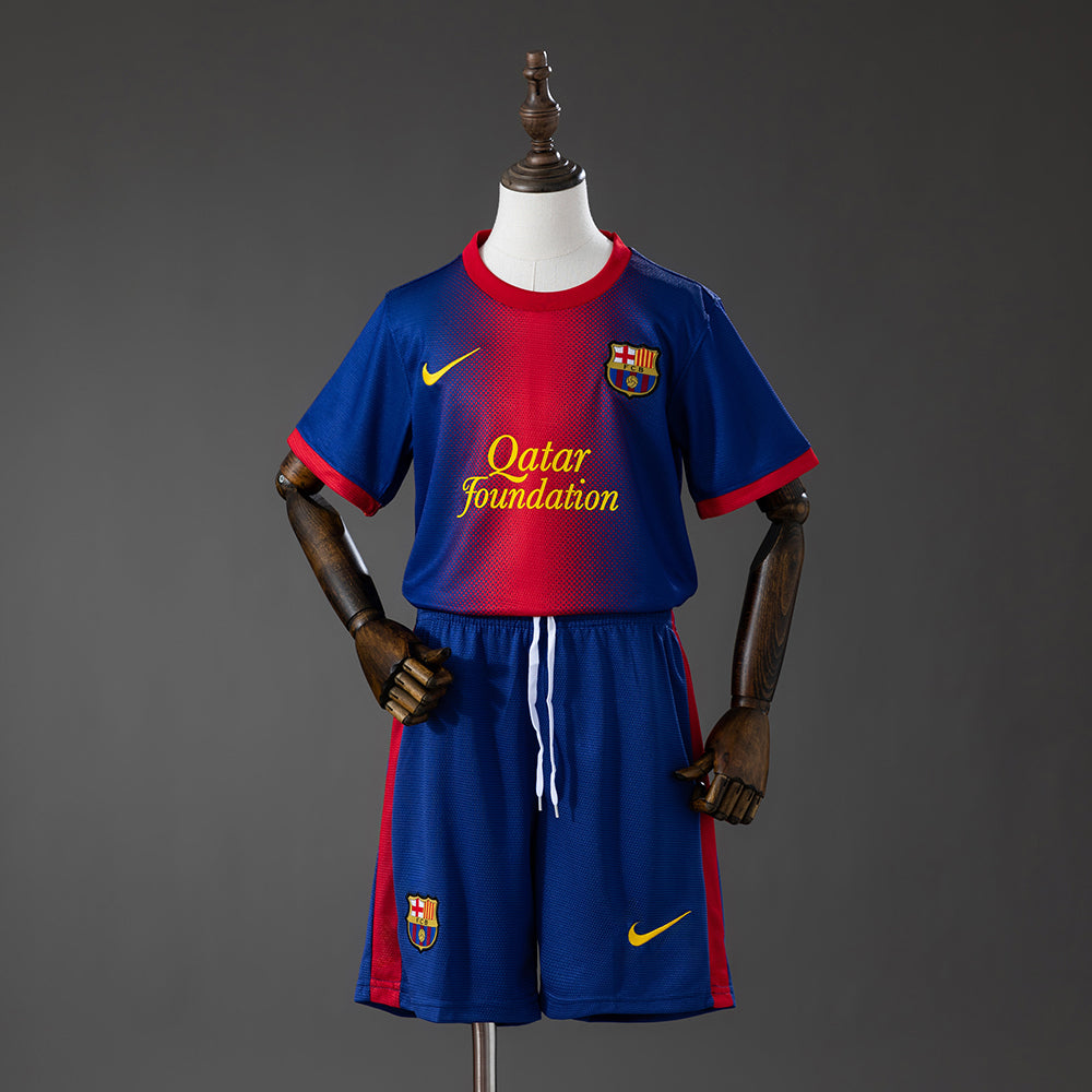 12/13 Barcelona Home Retro Kids Kit