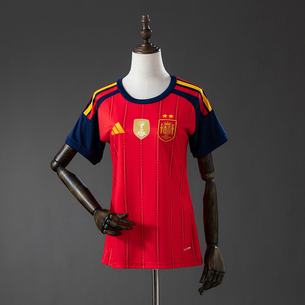 2026 Spain Home 2-Star Champions Edition Women’s Jersey