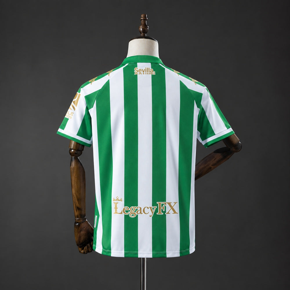 11/12 Real Betis King's Cup Gold Retro Jersey