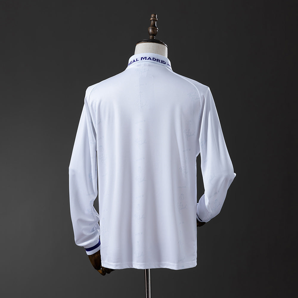 94/96 Real Madrid Home Long Sleeve Retro Jersey