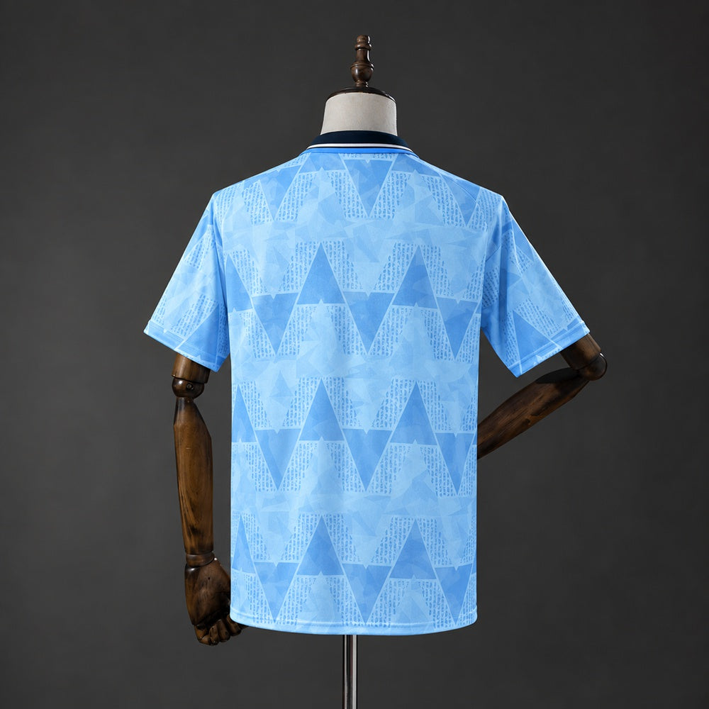 89/91 Manchester City Home Retro Jersey