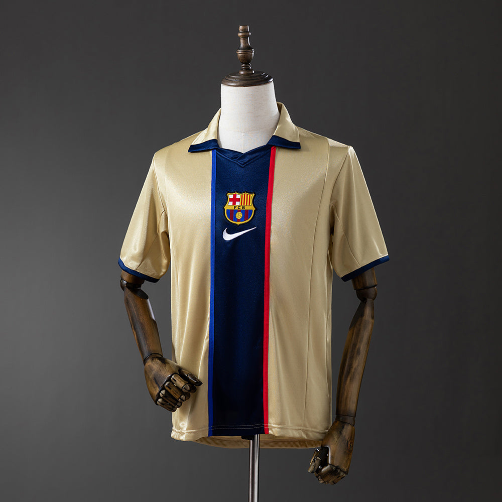 01/02 Barcelona Away Retro Jersey