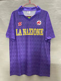 1989-90 Fiorentina Home Retro Jersey