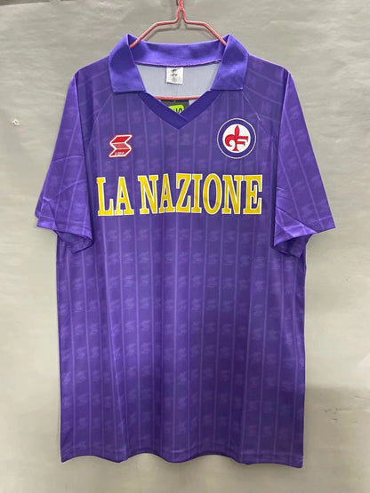 1989-90 Fiorentina Home Retro Jersey