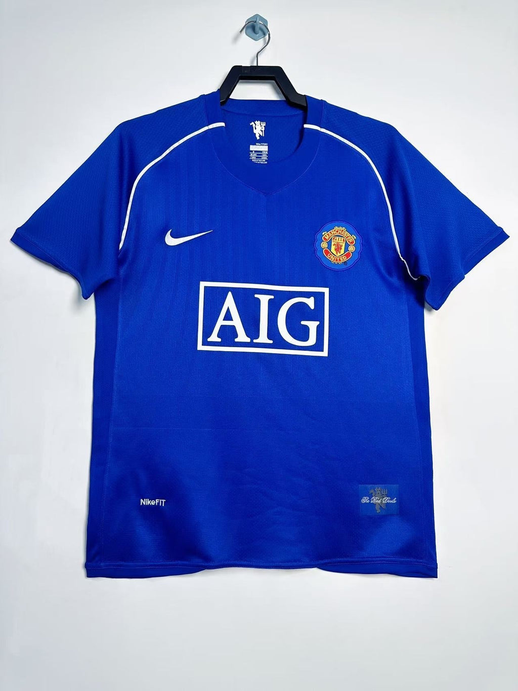 07/08 Manchester United Goalkeeper Blue Jersey