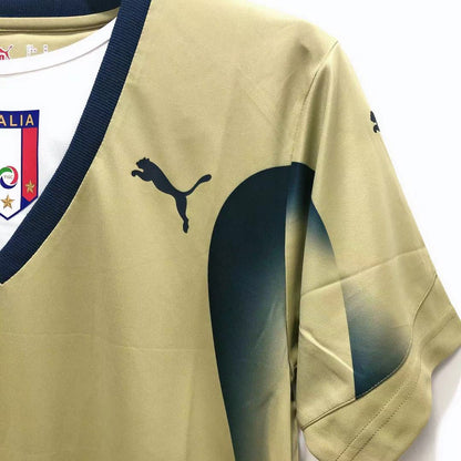 2006 Italy Goalkeeper Golden Retro Jersey