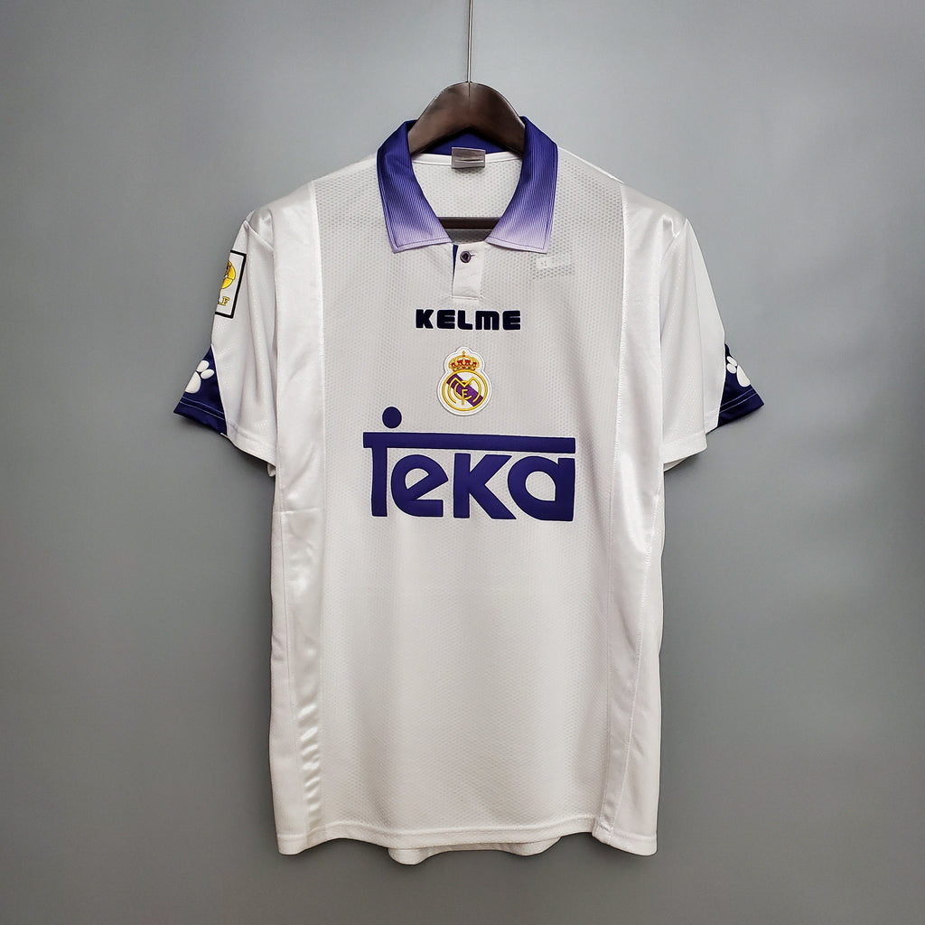 97/98 Real Madrid Home Retro Jersey