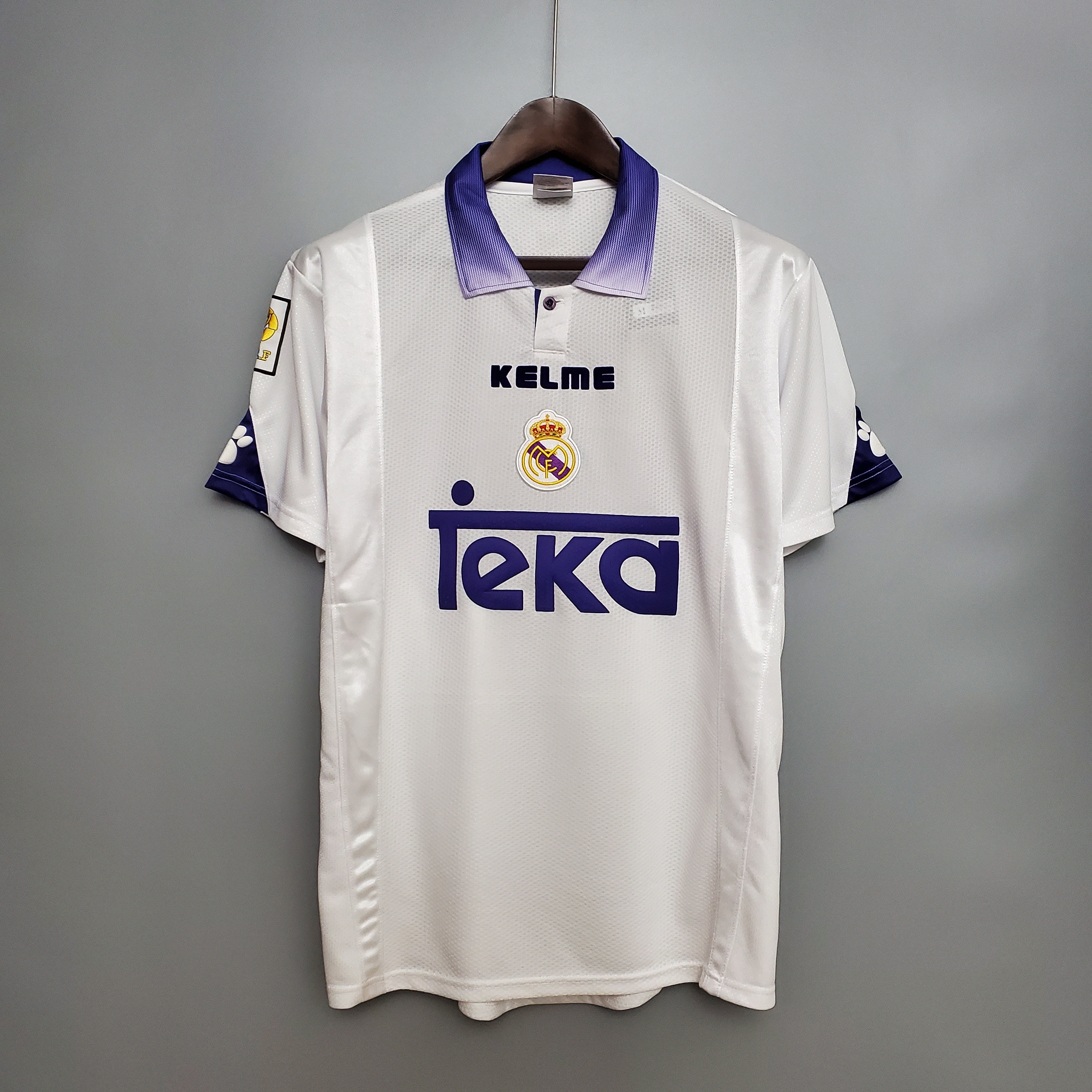 97/98 Real Madrid Home Retro Jersey