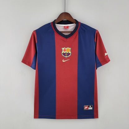 98/99 Barcelona Home Retro Jersey
