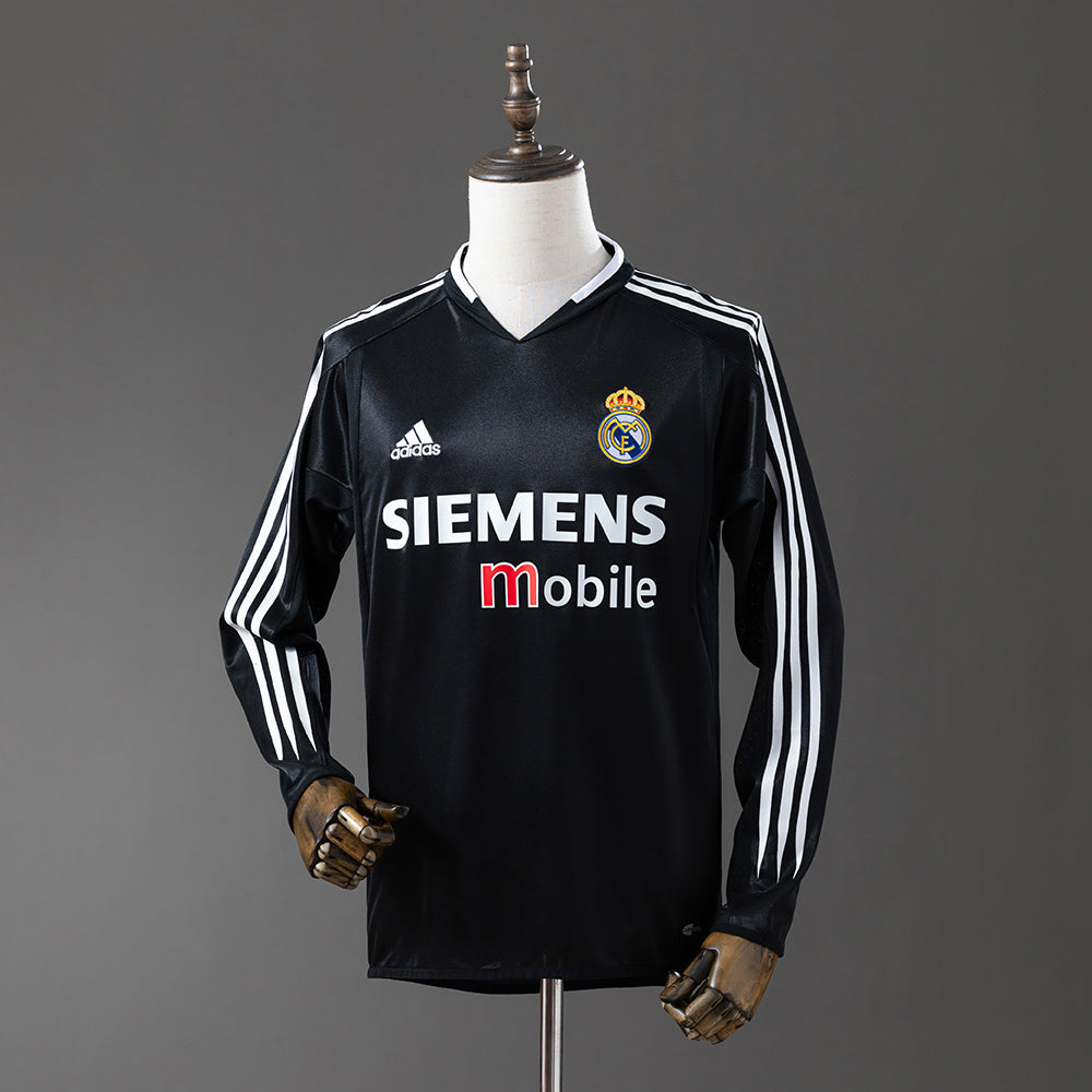 04/05 Real Madrid Third Long Sleeve Retro Jersey